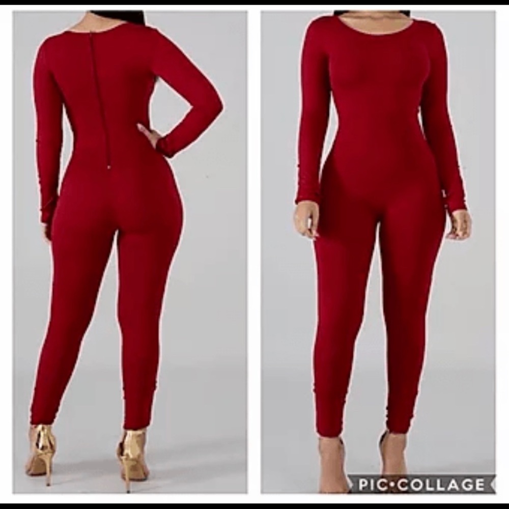 Cranberry Romper